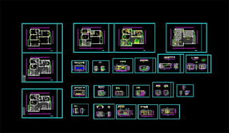 CAD室內裝修設計 家居用品平面圖圖庫的圖文設計與制作指南