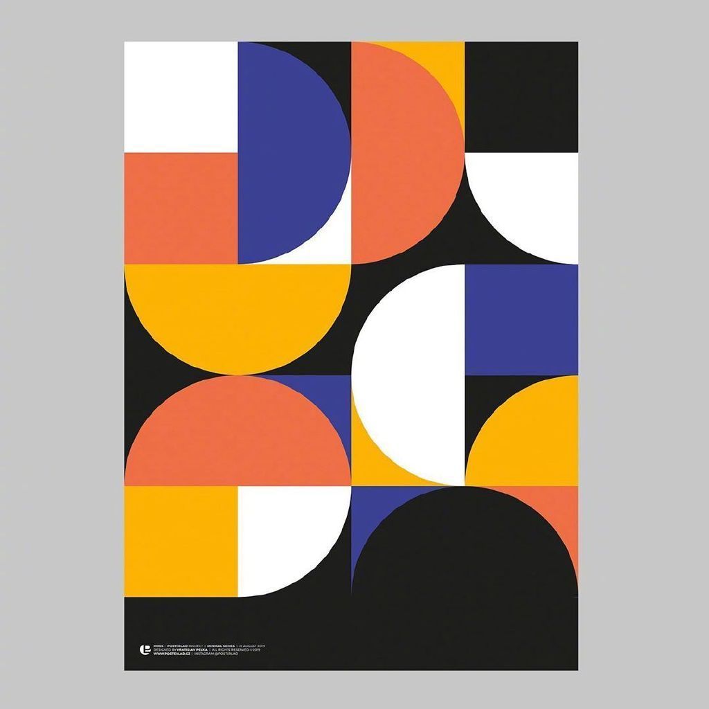 色塊敘事 Vratislav Pecka 創意海報構圖解析